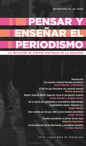 Pensar Y Enseñar El Periodismo. La Muta... (libro Original)