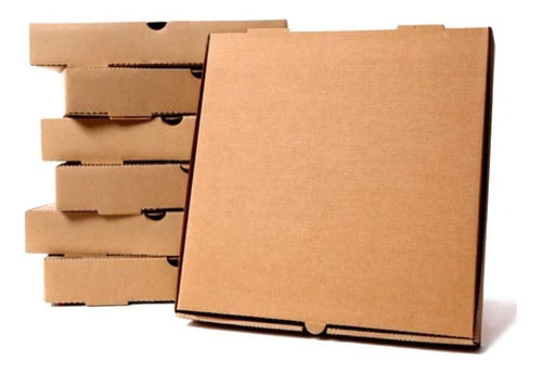 Imagen 1 de 6 de Caja Pizza  50 Un 32 X 32 X 4,5 Cm / Cart Paper