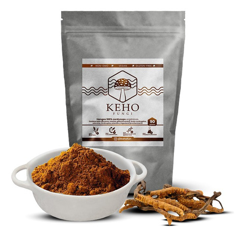 Keho Fungi - Cordyceps Concentrado 90 Gramos