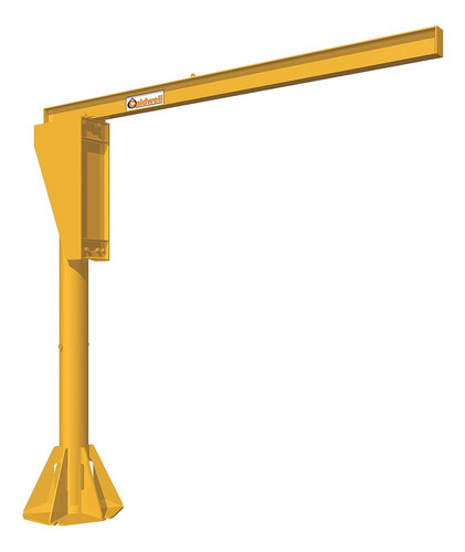 Caldwell Group Base Manual Montado Grua Pluma Altura