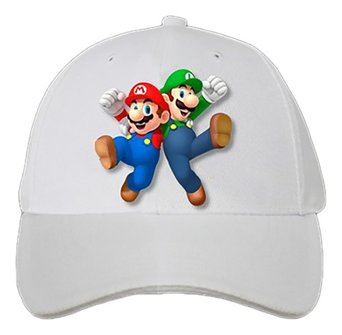 Gorras Con Logo - 24 Un. - Mario Bros  - Souvenirs