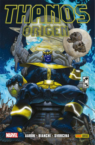 100% Marvel Hc - Thanos: Origen Libros Heroes I - Jason Aaro