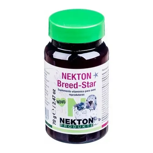 Kit 1 Nekton E 70g 1 Calcium Plus 140g 1 Breed Star 70g