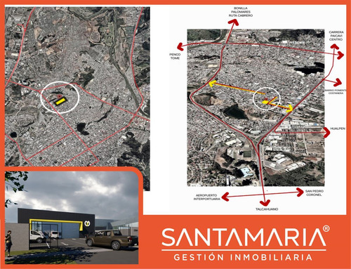 Arriendo Bodega En Lautaro, Concepción