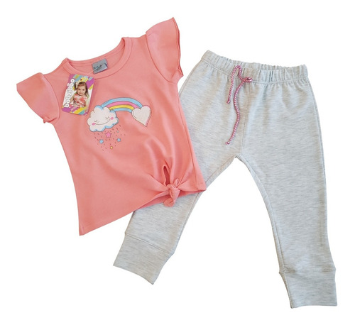 Conjunto De Bebé Jogger  Franela Nudo Babsiboo Ref 6238