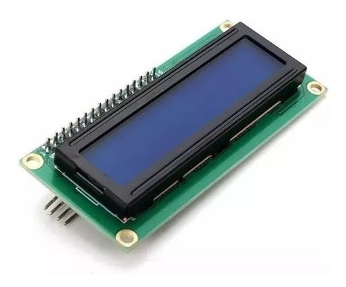 5 X Display Lcd 16x2 1602 Fundo Azul Com Modulo I2c Soldado