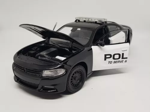 Auto De Coleccion Dodge Charger Pursuit Policía Escala 1:24