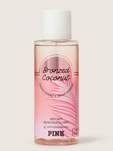 Body Mist Bronzed Coconut Victoria's Secret Pink Locion 