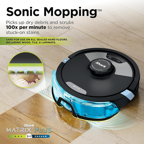 Robot Aspirador Y Mopa Shark Matrix Plus 2en1, Autovaciable