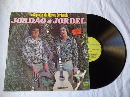 Lp Vinil - Jordão E Jordel - Os Gigantes Da Musica Sertaneja