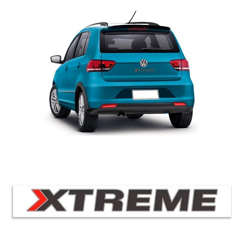 Adesivo Tampa Traseira E Lateral Xtreme Fox 2018 A 2020