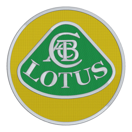 822 Lotus Logotipo Parche Bordado