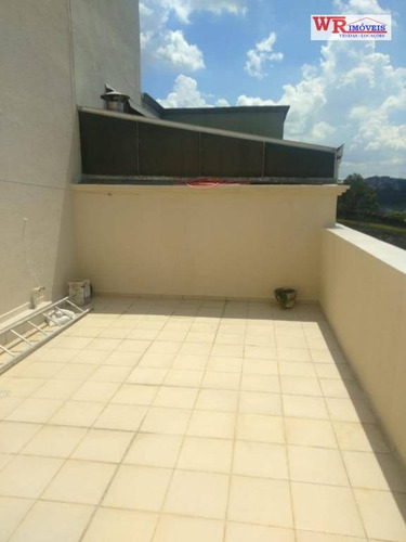 Cobertura À Venda, 93 M² Por R$ 280.000,00 - Parque São Vicente - Mauá/sp - Co0263