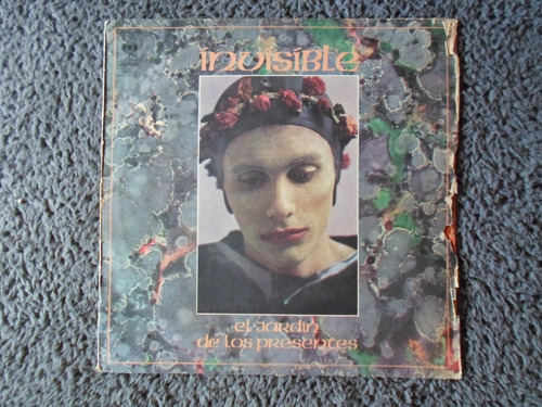 Caja Sin Vinilo Invisible Jardin De Los Presentes Spinetta