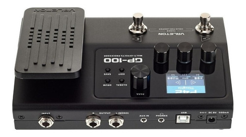 Imagen 5 de 6 de Pedal de efecto Valeton GP Multi-Effects Processor GP-100 negro