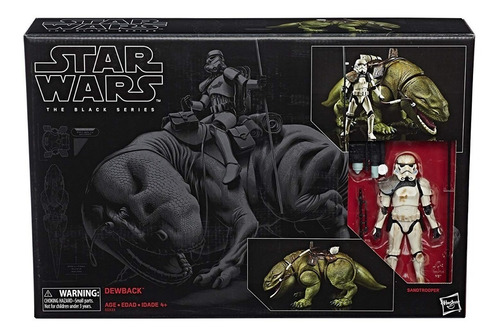 Star Wars Dewback And Sandtrooper Black Series 6 Pulgadas