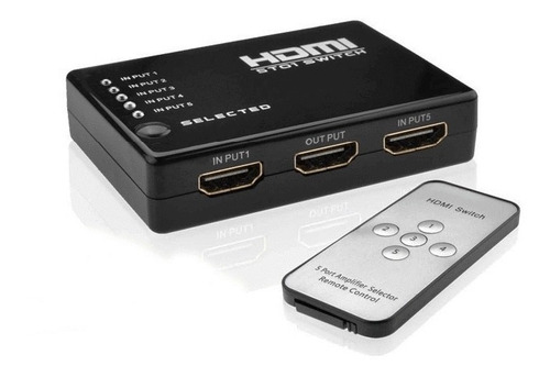 Imagen 2 de 6 de Switch Selector Hdmi 5 A 1