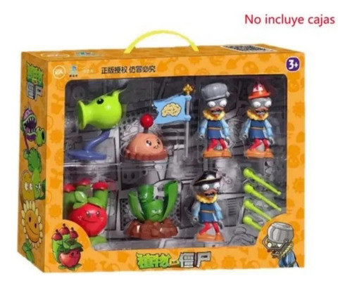 Lanbai Plantas Vs Zombies De Navidad Juego De Juguetes