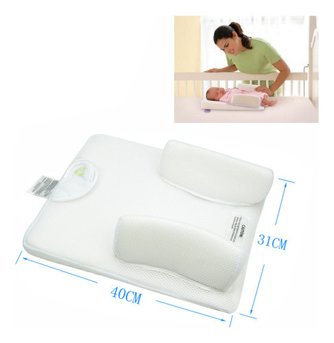 Almohadas para Bebés Cojin Antireflujo Colchon Almohada Bebe Esponja Cuna Soporte Colchon Antireflujo Bebe Cojin Antireflujo Bebé Cuna Soporte Cojín Antireflujo Colchón Altura Ajustable Bebé Cuna