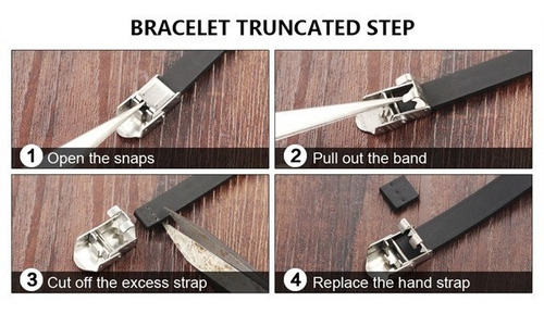 Pulsera Manilla Para Hombre Brazalete Acero Grabado Pareja