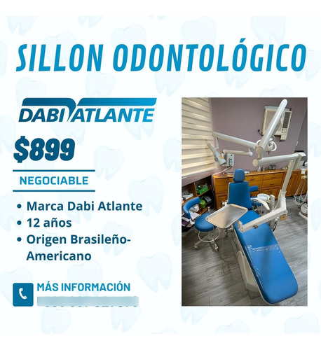 Sillón Dental Dabi Atlante