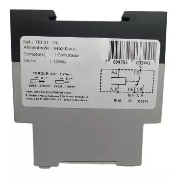 ALTRONIC TEI-01 MC TEI-TEMPO 30S MULTI FUNCTION TIME RELAY