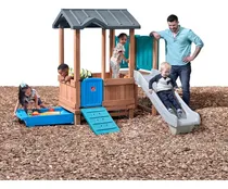 Comprar Casa Del Bosque Con Resbaladera- Step2- Juego De Exterior Color Beige