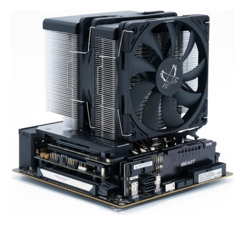 Cpu Air Cooler Scythe Fuma 3 Intel Lga1700 Lga1151 Amd Am5