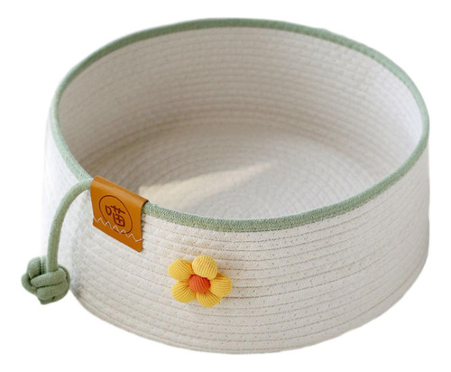 Cernera De Algodón De Gato Cesta Para Dormir 35 Cm X 14 Cm