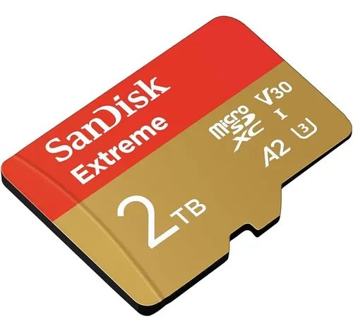 SanDisk Extreme 2TB microSDカード Memória Sandisk Extreme Microsdxc Uhs-i De 2tb, 240 Mb/s
