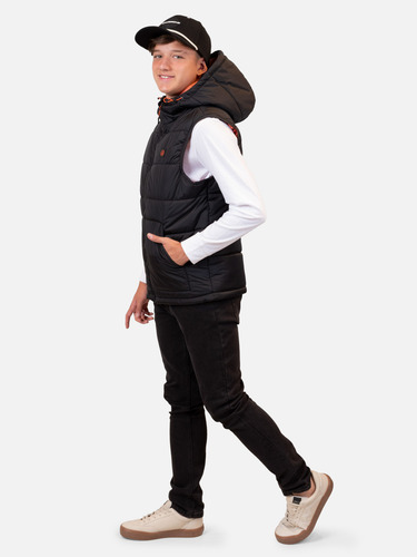 Parka Élite Infantil Negro Maui And Sons
