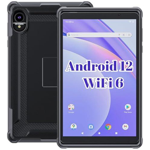 Tablet Android 12 Aheadthink De 8'' Con Funda Color Negro