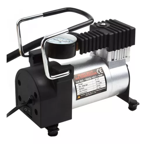 Compresor de aire mini a batería portátil QKL AI57 180W 12V gris