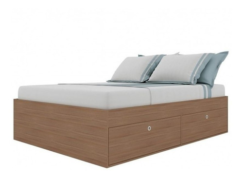 Cama 1 Y 1/2 Plaza 4 Puertas Parrilla Madera Box Tipo Baul 