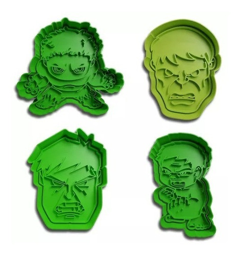 Cortantes Para Galletas Hulk