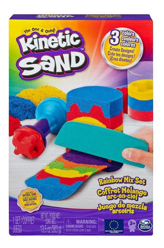 Kinetic Sand - Caja Arcoiris Kinetic Sand Color Multicolor