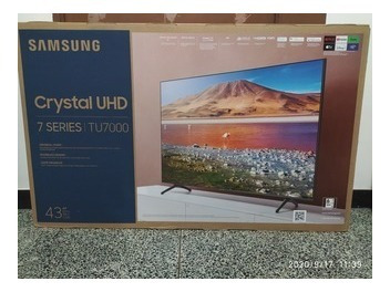 Tv Samsung De 43 Pulgadas Smart Tv Crystal Uhd Nuevo