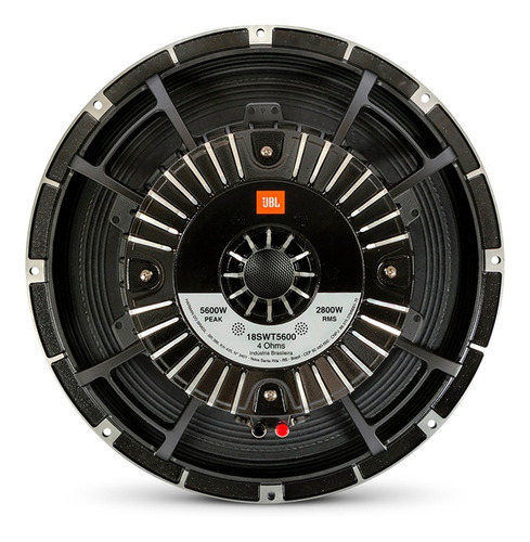 Imagen 3 de 7 de Subwoofer Jbl 18swt5600 18'' Tornado 5600w 4ohms Car Audio