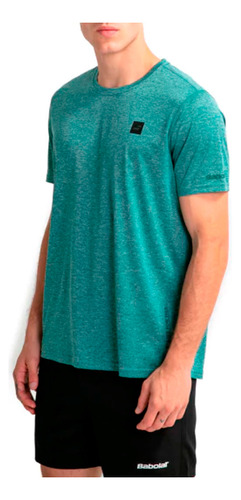 Remera Babolat Strike Hombre Verde Jj Deportes