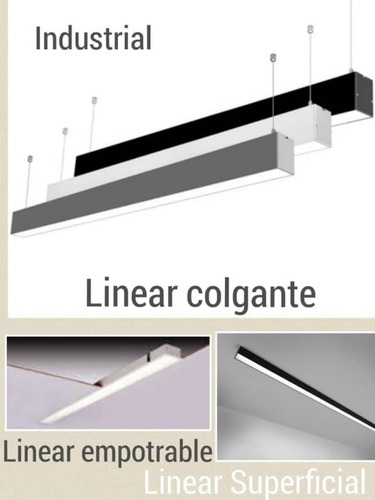 Lampara Colgante 48watts 120cms