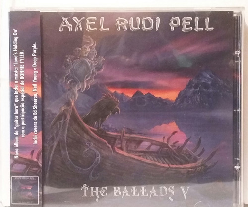 Cd Axel Rudi Pell- The Ballads V