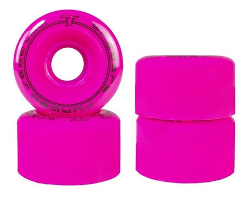 4 Rodas Quad Traxart Runway Rosa 58mm X 32mm /83a + Brinde