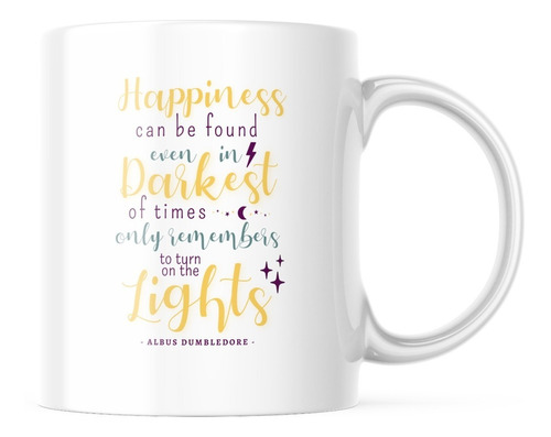 Taza - Harry Potter - Albus Dumbledore - Happiness Can Be...