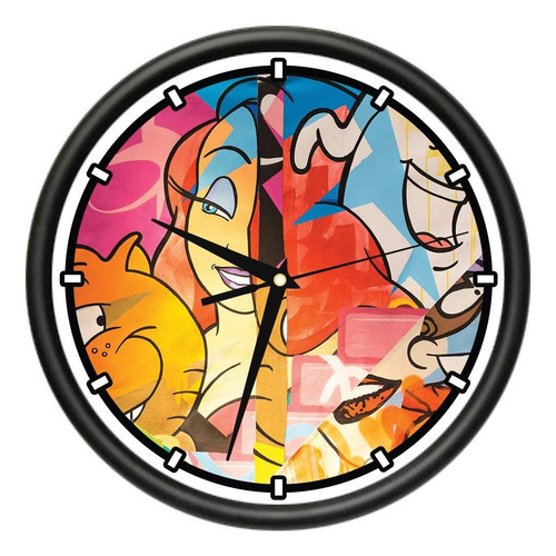 Smiles De Dibujos Animados Reloj De Pared De Diseño | Movimi
