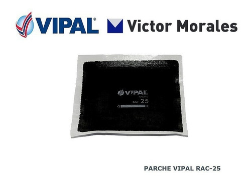 Parches Vipal Rac-25 Para Reparación De Neumáticos 10und X C