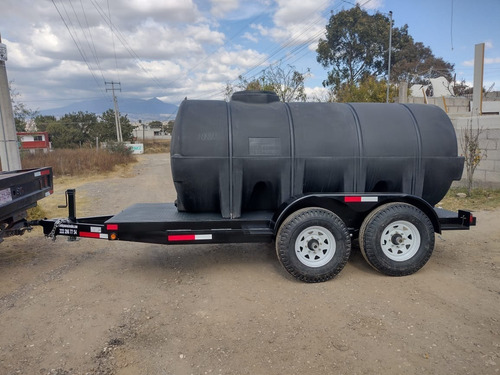 Remolque Con Tanque Nodriza Rotoplas 5000 Lts, Para Agua