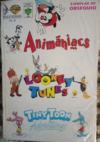Dc Comics Wb Animaniacs N°0 Y N° 2 1995 / 195 C/u O 350 X2