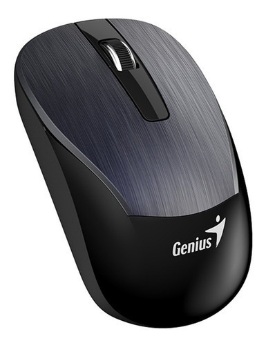 Mouse Genius Inalambrico Recargable Eco 8015 Gris 