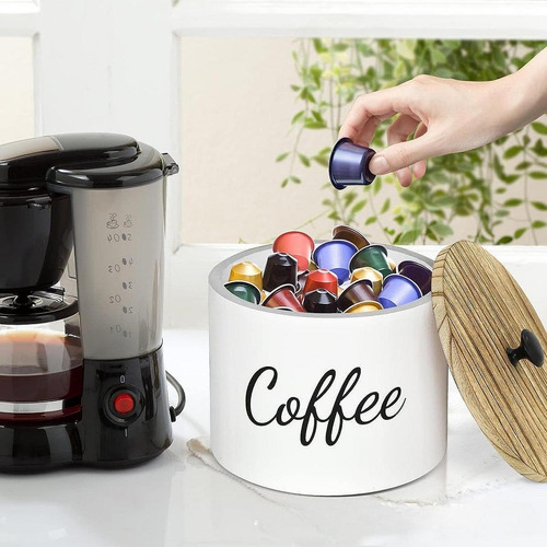 Soporte Para Filtro De Café, Rústico, Organizador De