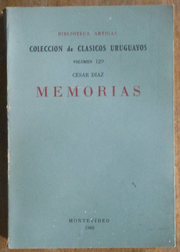 Memorias - César Díaz